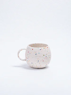 Party Medium Ball Mug White 250ml