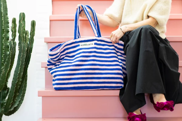 Weekend Bag Naram Dazzling Blue and Rose