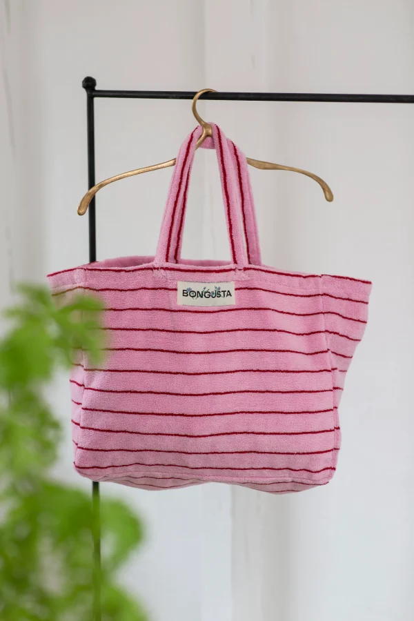 Weekend Bag Naram Baby Pink and Patrol