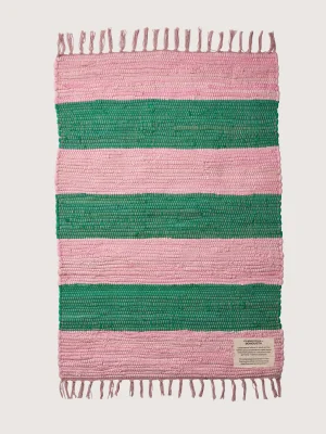 Χαλί Chindi Pink & Grass 60x90cm