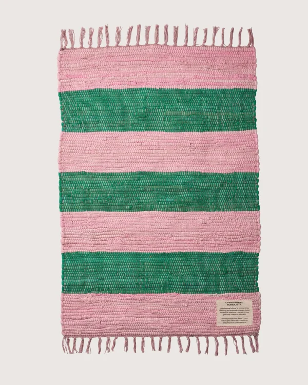 Χαλί Chindi Pink & Grass 60x90cm