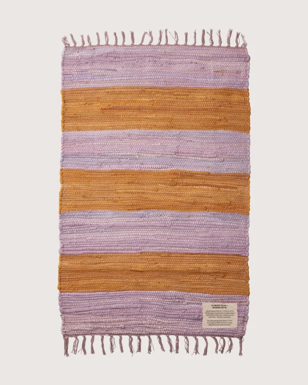 Χαλί Chindi Lilac & Golden 60 x 90 cm