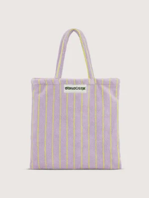 Totebag Naram Lilac and Neon Yellow