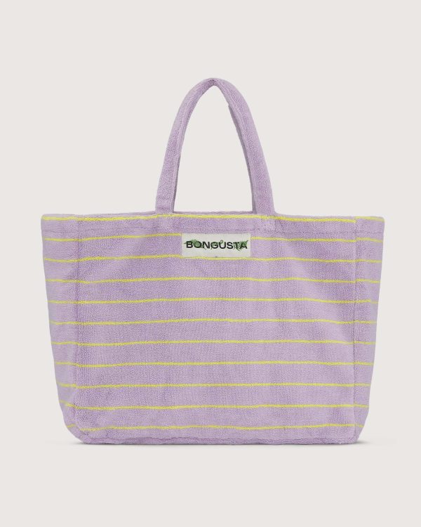 Weekend Bag Naram Lilac and Neon Yellow