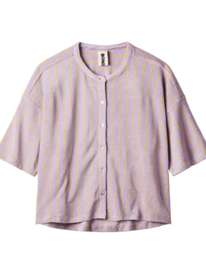 Ovesized Shirt Naram Lilac and Neon Yellow