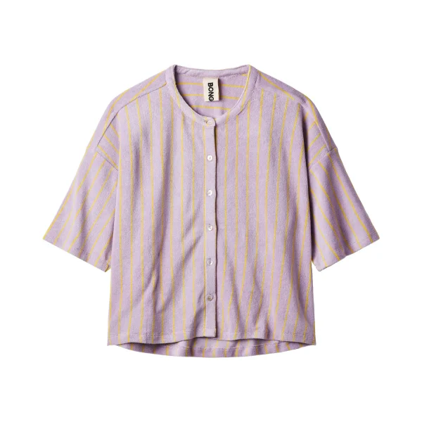 Ovesized Shirt Naram Lilac and Neon Yellow