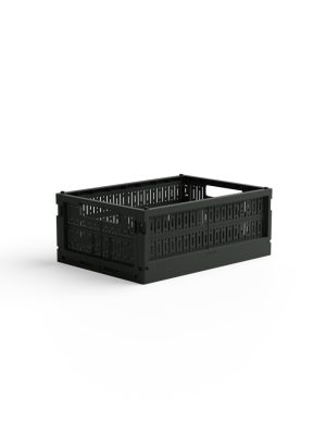 Storage Basket Washed Black Sweater