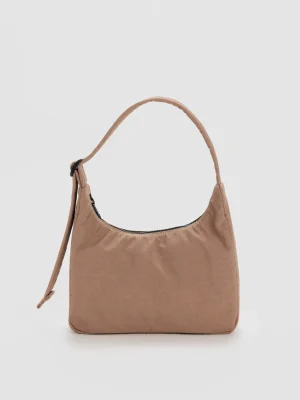 Mini Nylon Shoulder Bag Cocoa