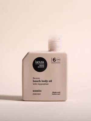 Beach Bronze Body Oil Kακάο spf 6