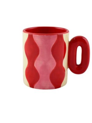 Ceramic Mug Teodoro Maroon Madness