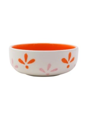 Ceramic Bowl Andres Funky Flowers