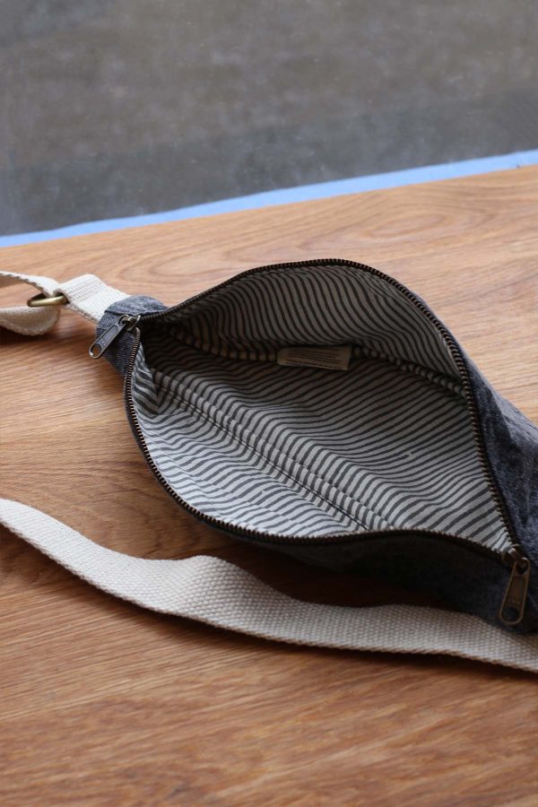 Belt Bag Olivia Denim Gray