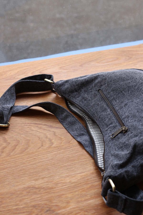 Belt Bag Andrea Denim Grey