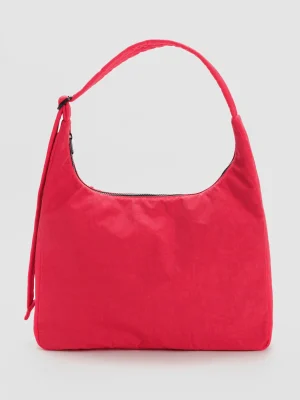 Nylon Shoulder Bag Candy Apple