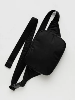 Puffy Fanny Pack Black