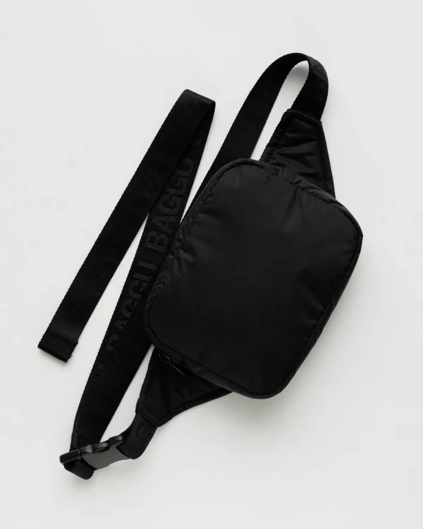 Puffy Fanny Pack Black