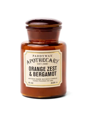 Κερί Apothecary Orange Zest & Bergamot 226gr