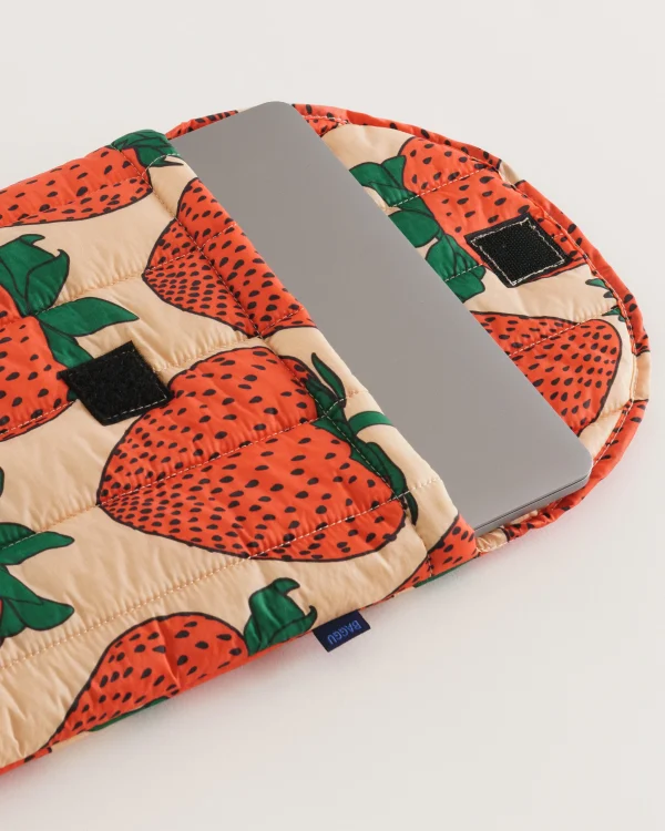 Puffy Laptop Sleeve 16'' Strawberry