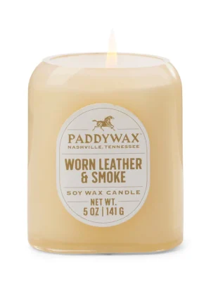 Vista Φυτικό Κερί Worn Leather & Smoke 142gr