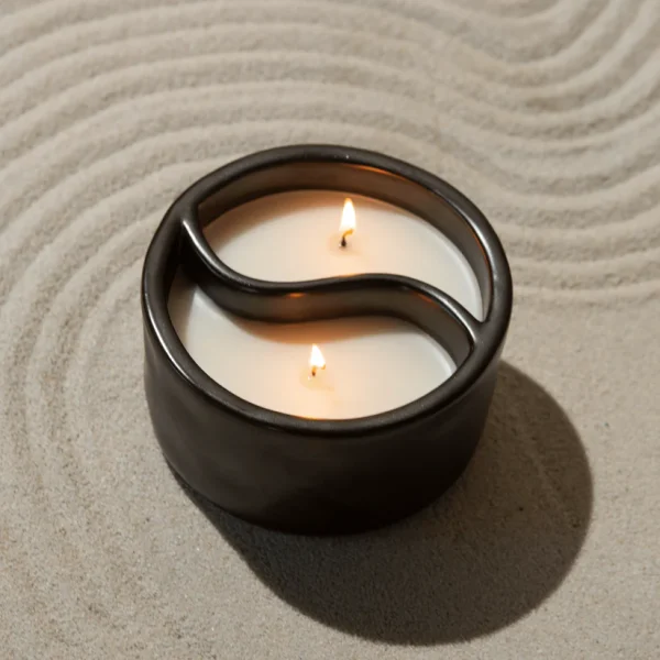 Yin Yang Candle Palo Santo & Cade 311gr