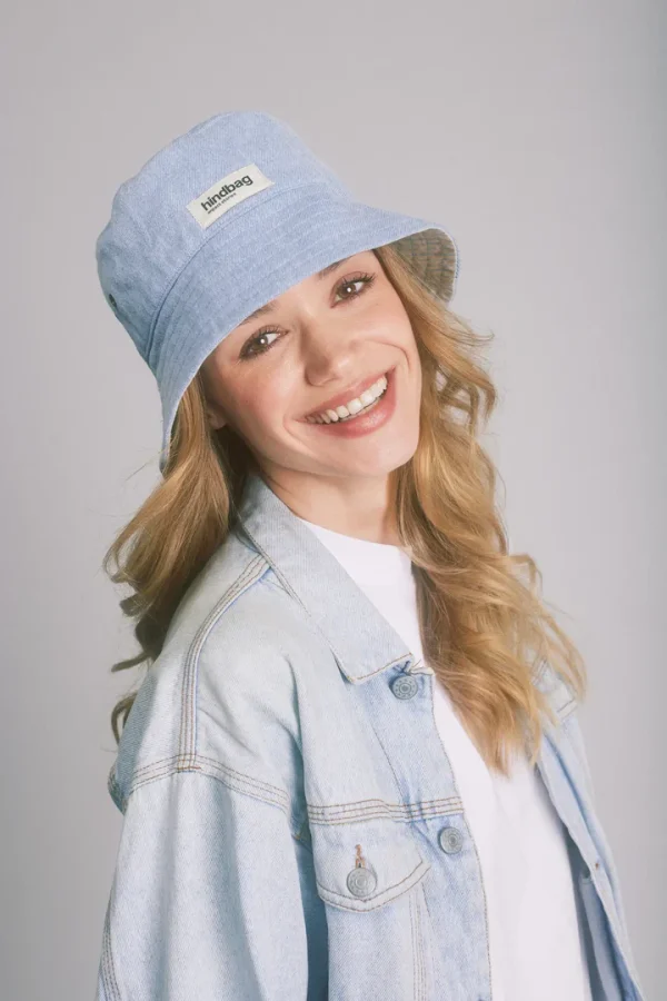 Blue Denim Bucket Hat