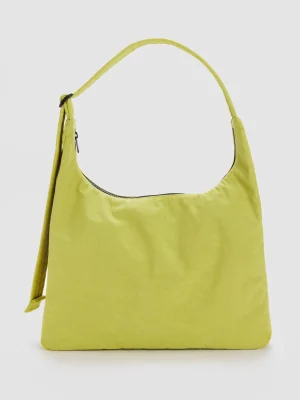 Nylon Shoulder Bag Lemongrass