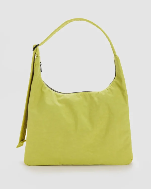 Nylon Shoulder Bag Lemongrass