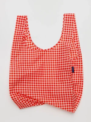 Standard Reusable Bag Red Gingham