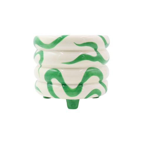 Ceramic Plant Pot Pablo Spanish Swirls