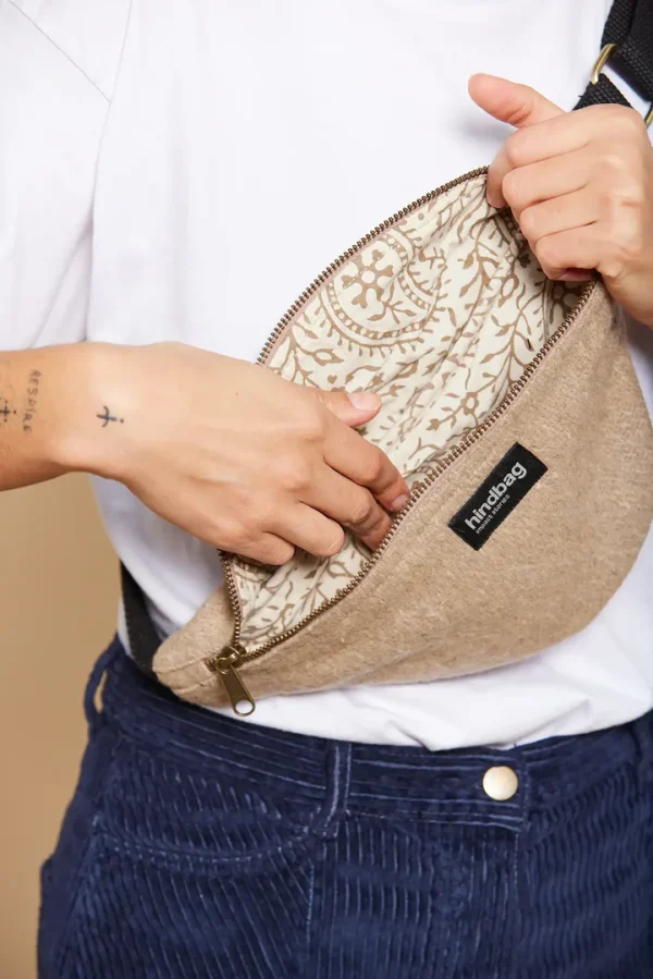 Belt Bag Olivia Wool Beige