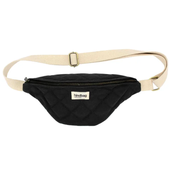 Belt Bag Καπιτονέ Olivia Noir