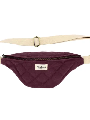 Belt Bag Καπιτονέ Olivia Prune