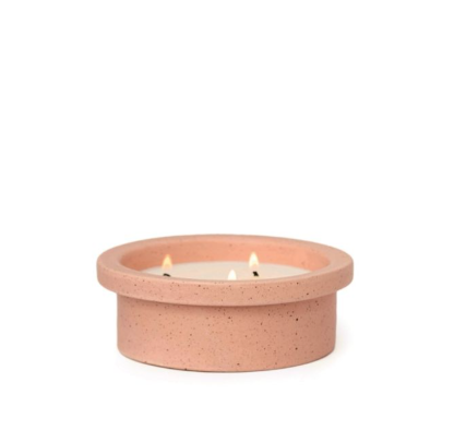 Folia Rose Ceramic Candle Gardenia & Tonka 141gr