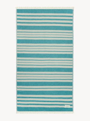 Πετσέτα Θαλάσσης Baia Linen Teal