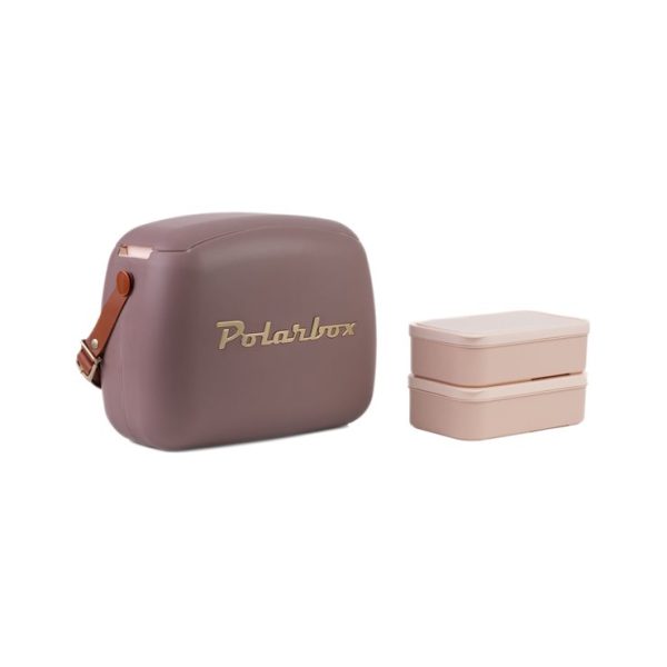 Polarbox Φορητό Ψυγειάκι Summer Pop Mauve Gold 6 L