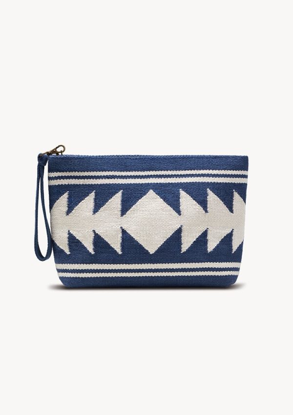 Azur Midi Clutch Bag