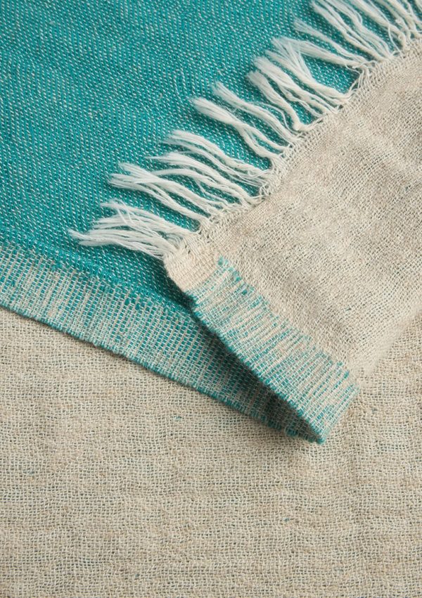 Πετσέτα Θαλάσσης Mare Linen Teal