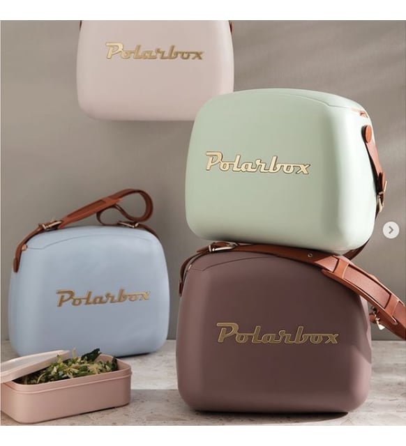 Polarbox Φορητό Ψυγειάκι Summer Pop Matcha Gold 6 L