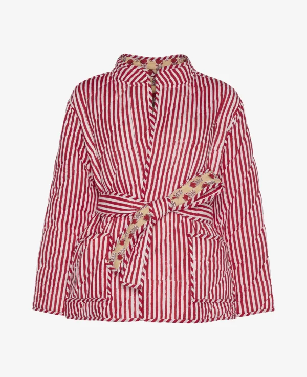 Sussie Reversible Jacket - Red & White