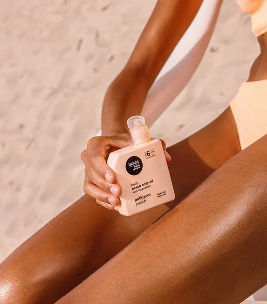 Beach Body Oil Ροδάκινο spf 6