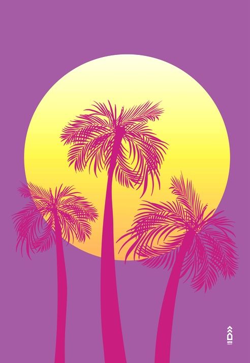 Beach Towel Palm Trees