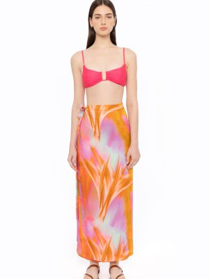 Sarong Coral Maxi