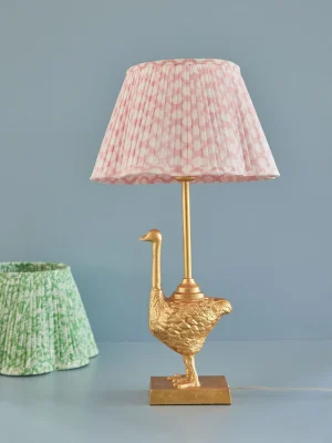 Large Ostrich Lampshade