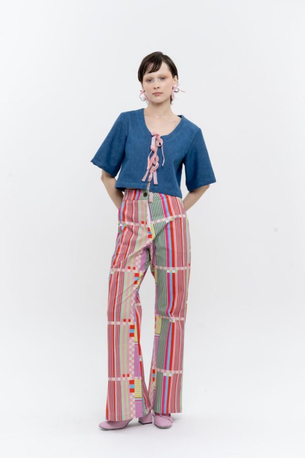 Line Up Lollipops Flare Trousers