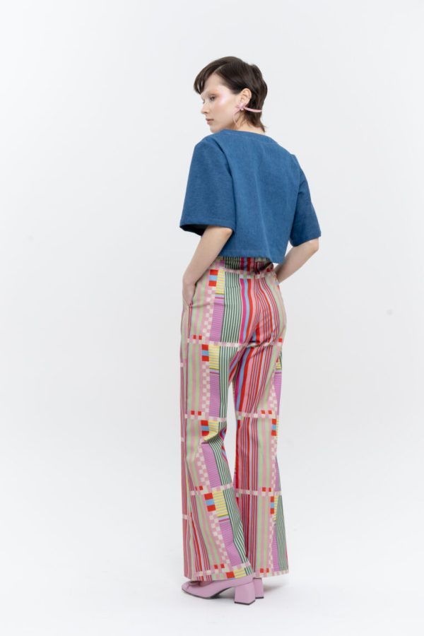 Line Up Lollipops Flare Trousers