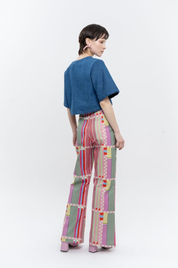 Line Up Lollipops Flare Trousers