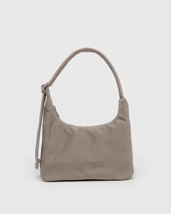 Mini Nylon Shoulder Bag Dove