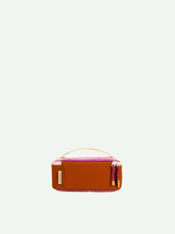 Cooler Bag Glossy Magenta & Gravel Orange