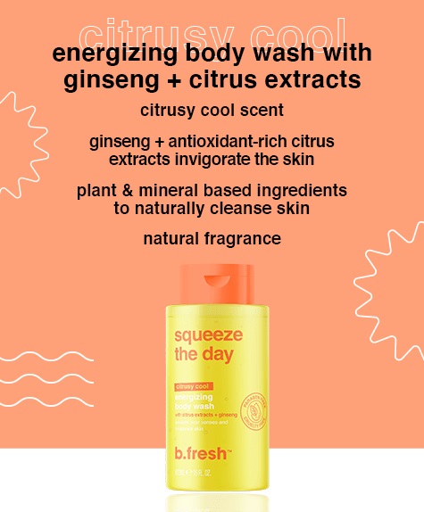 Energizing body wash - Squeeze the day 473ml