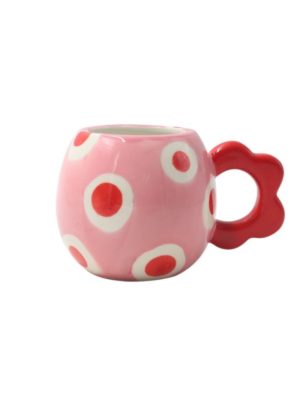 Ceramic Mug Dancing Dots